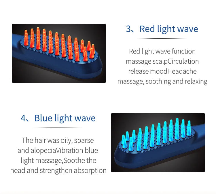 Nileora LED HAIR BRUSH