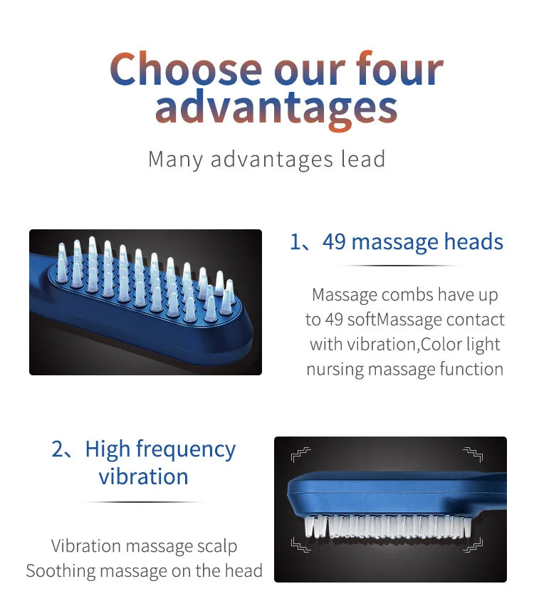 Nileora LED HAIR BRUSH