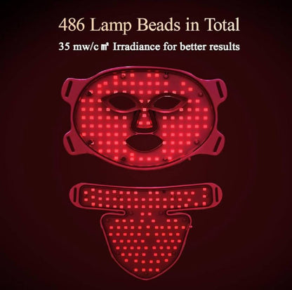 Nileora LED Red Light Therapy Face Mask