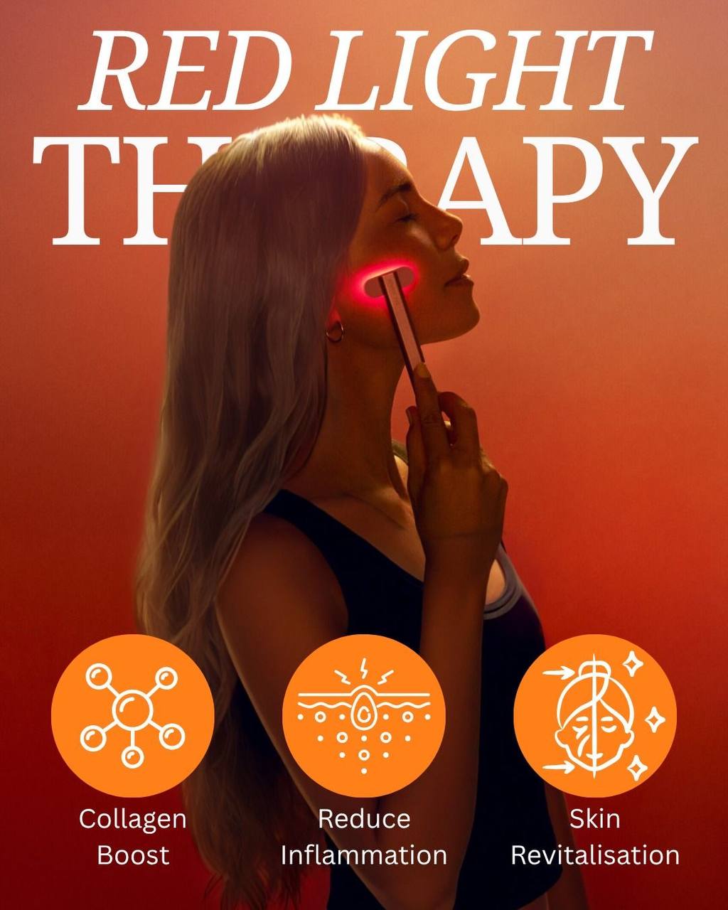 Nileora Red Light Therapy Wand