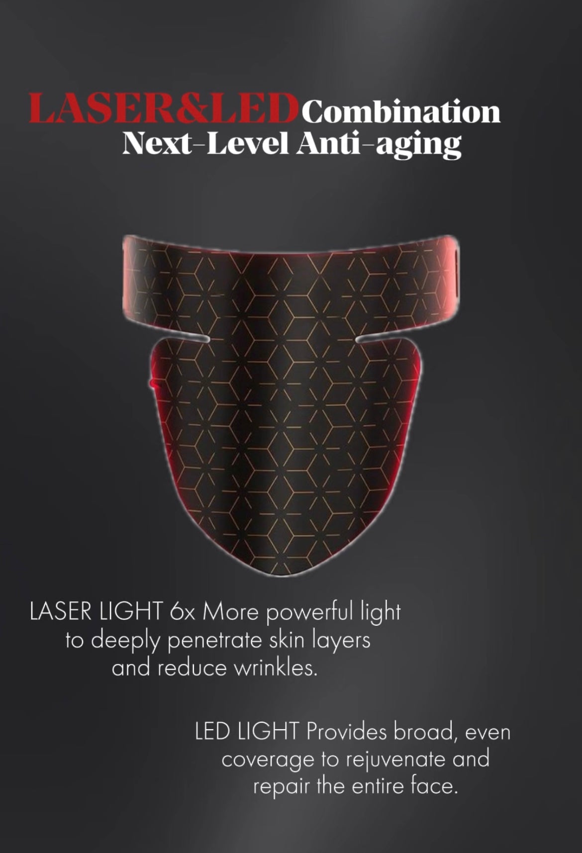 Neck &amp; Chest Pro Light Therapy Mask