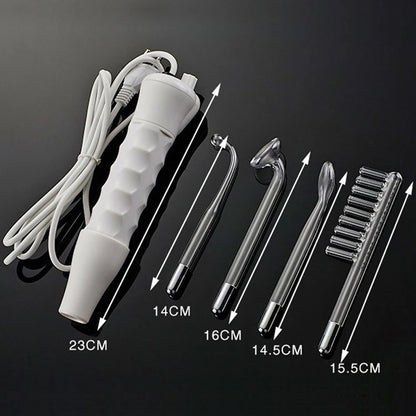 NILEORA High-Frequency Therapy Wand for Acne (7 types of probes)