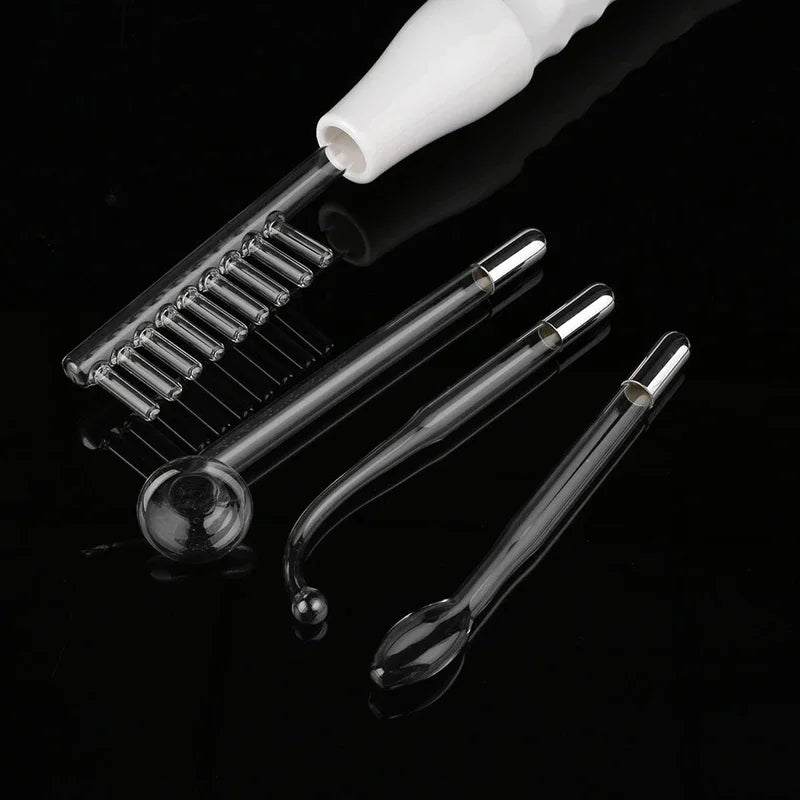 NILEORA High-Frequency Therapy Wand for Acne (7 types of probes)