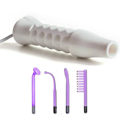 NILEORA High-Frequency Therapy Wand for Acne (7 types of probes)