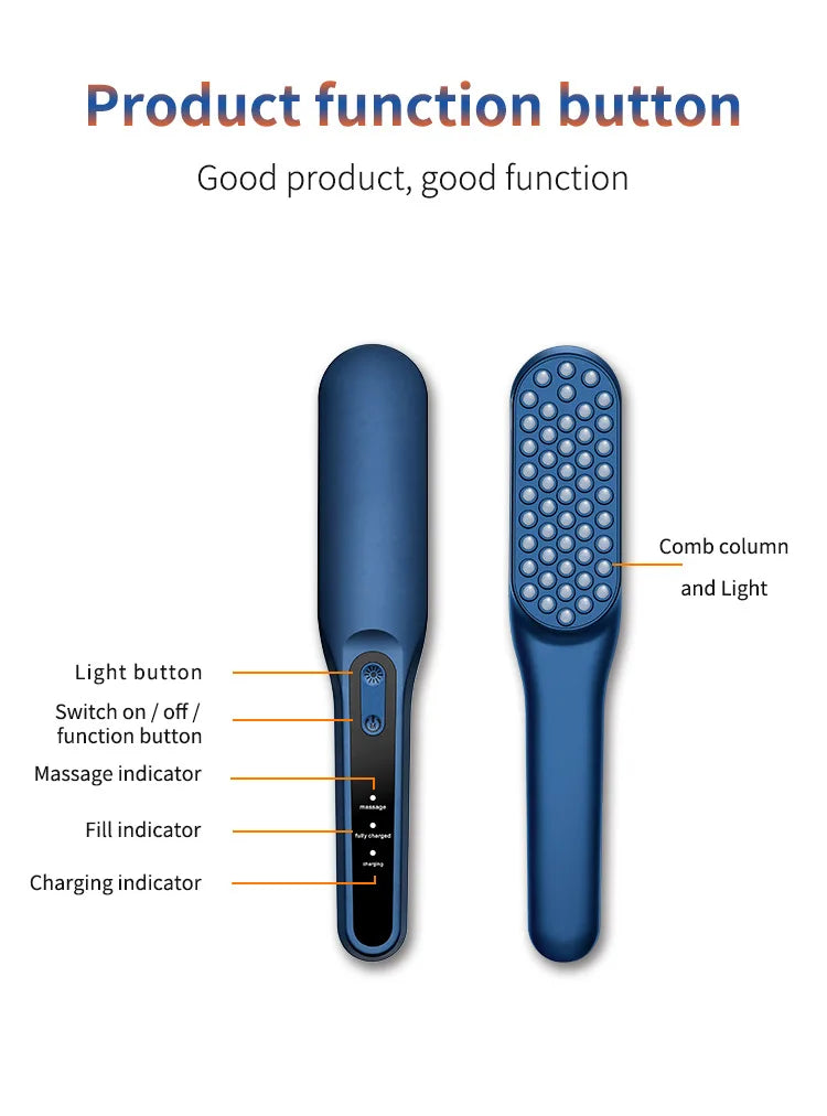 Nileora LED HAIR BRUSH
