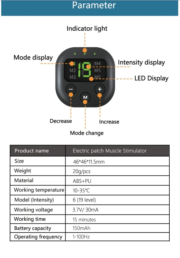 Nileora EMS Toning Shorts