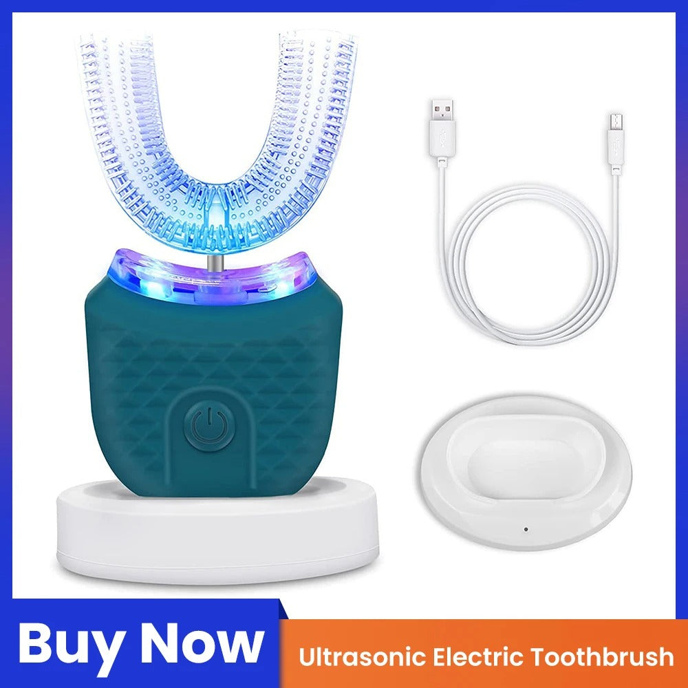 smart U-shaped automatic toothbrush