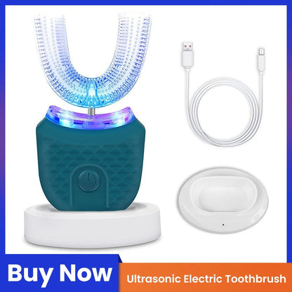 smart U-shaped automatic toothbrush