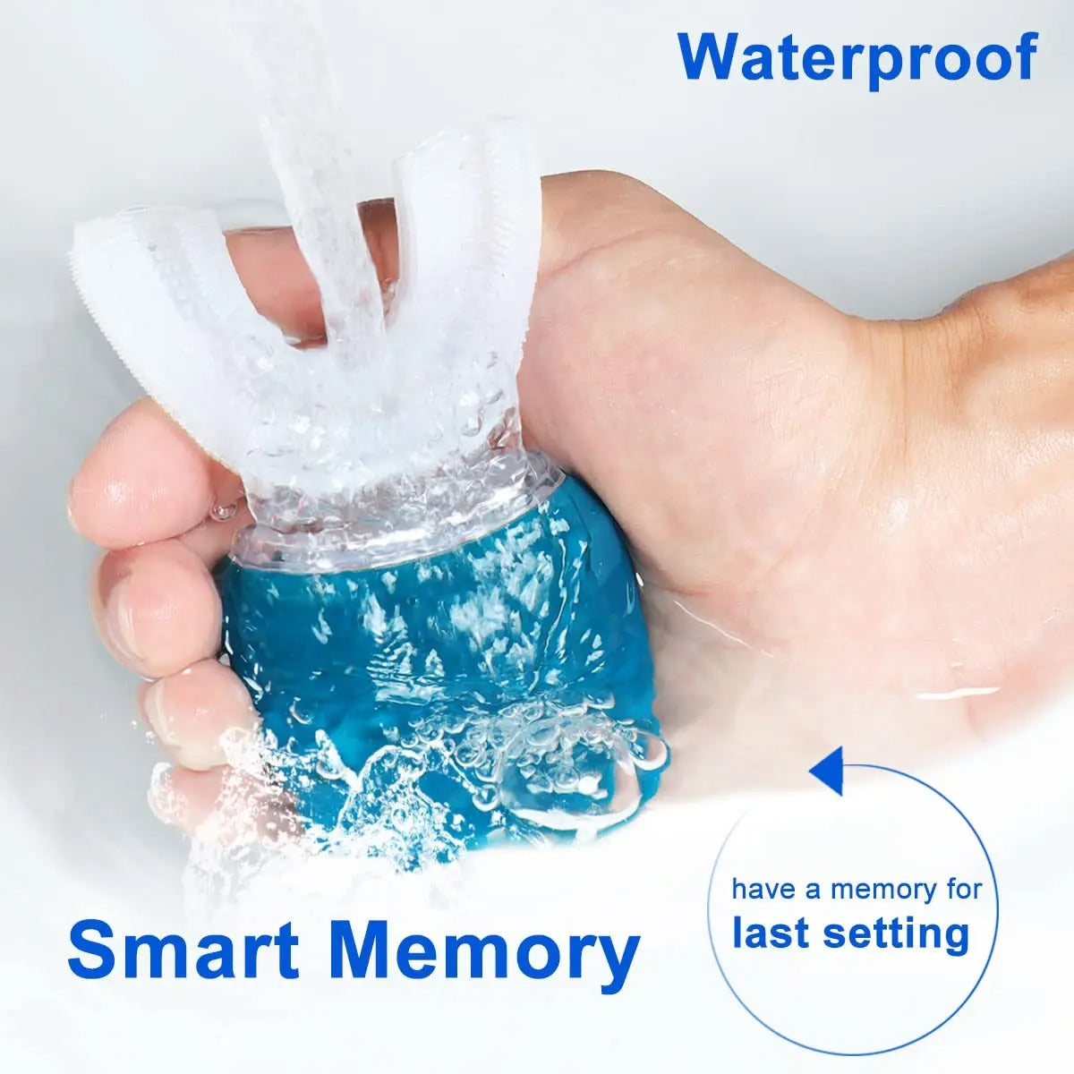 smart U-shaped automatic toothbrush